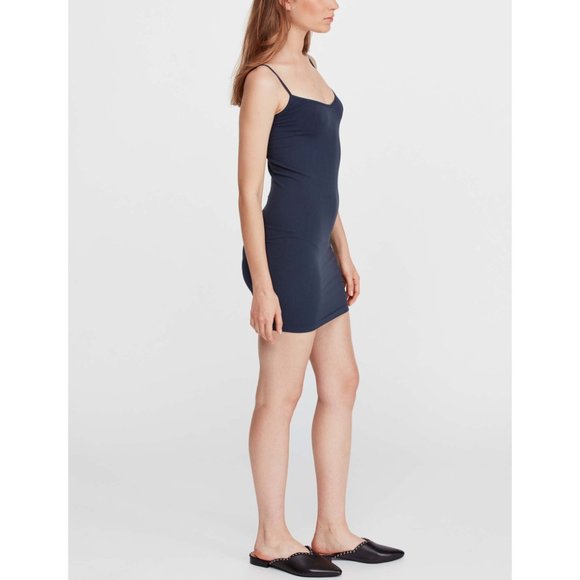 NWT Free People Seamless Mini Slip / Navy - Picture 4 of 6